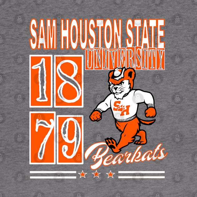 Sam Houston State University by Borcelle Vintage Apparel 